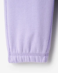 Pantalon original en molleton de coton bio pour bébés