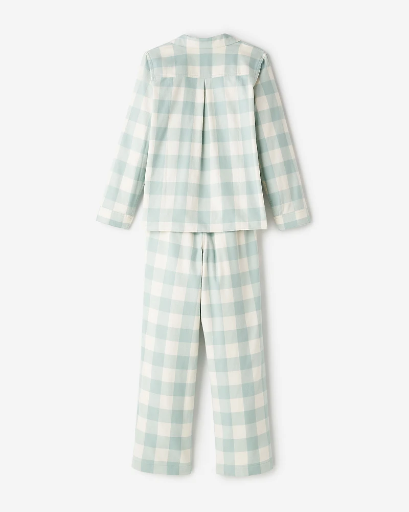 Ensemble pyjama à carreaux pour femmes