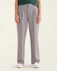 Pantalon à plis et carreaux Rossland