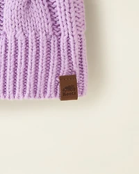 Toddler Girls Cable V-Neck Sweater Dress