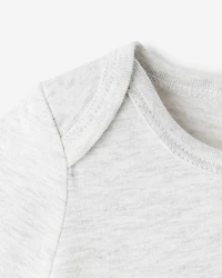 Combinaison à manches courtes Cooper en coton bio pour bébés