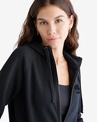 Organic Capri Full Zip Hoodie