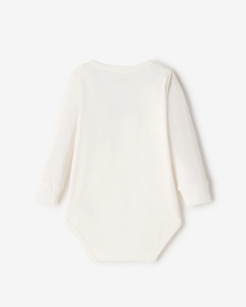 Baby Organic Cooper Beaver Bodysuit