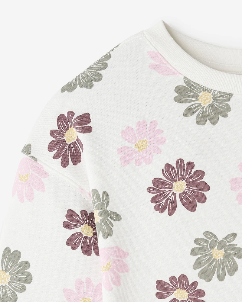 Robe à motif floral Roots Academy pour fille