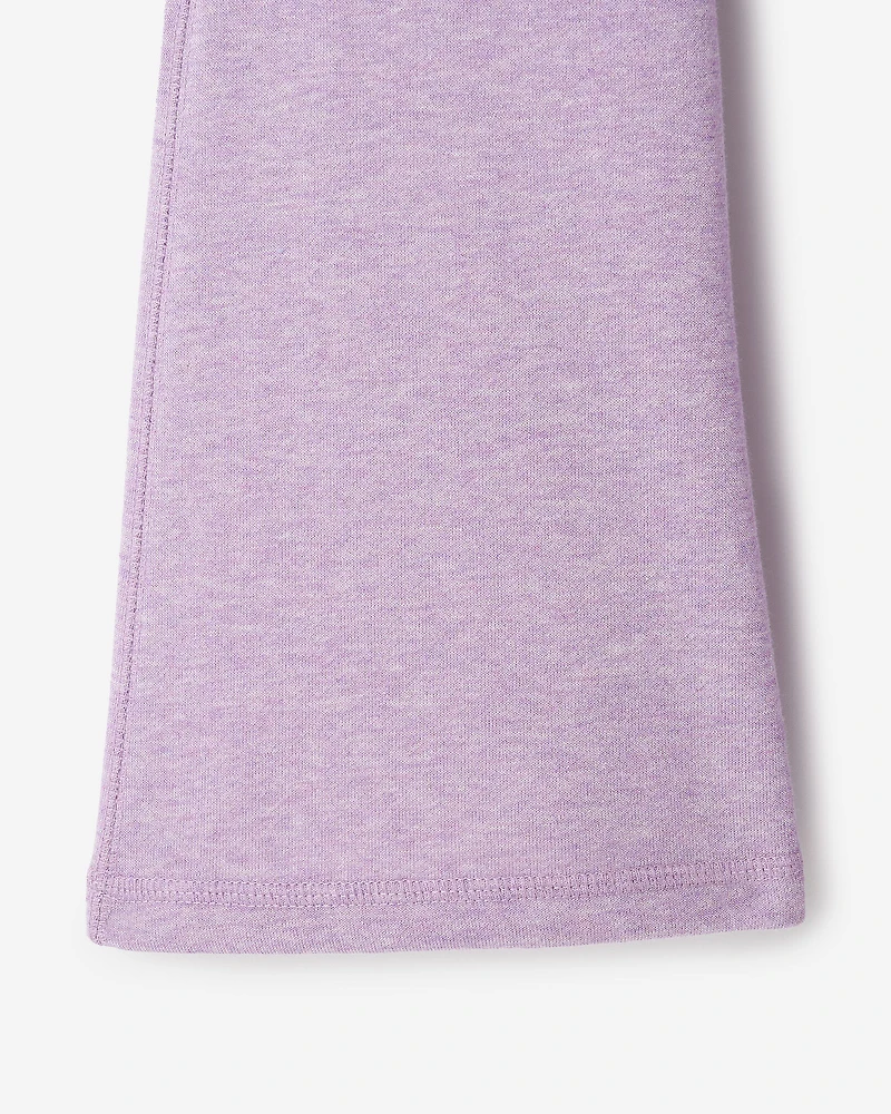 Pantalon évasé en molleton scintillant Cooper pour filles