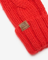Womens Olivia Cable Mitten