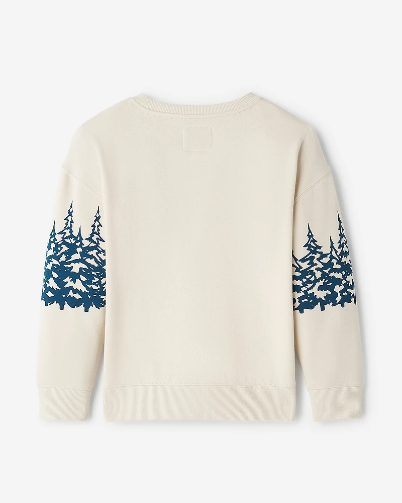 Kids Cabin Landscape Crew Sweatshirt