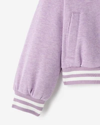 Blouson universitaire scintillant Cooper pour toutes-petites