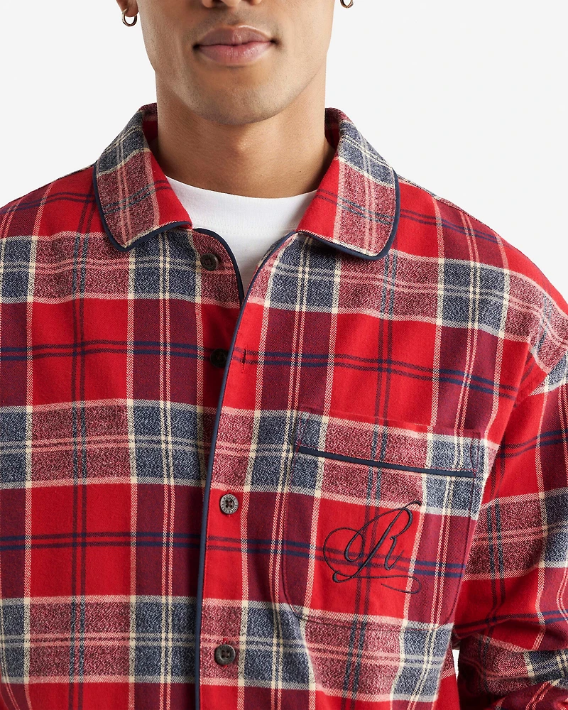 Mens Park Plaid Sleep Set