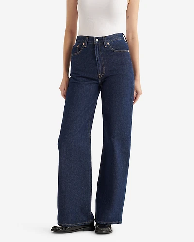 Levi's Ribcage Wide Leg Womens Jeans