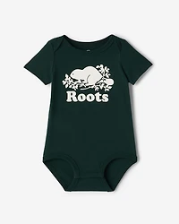 Baby Organic Cooper Beaver Bodysuit