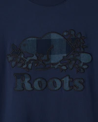 T-shirt Cooper à carreaux pour hommes