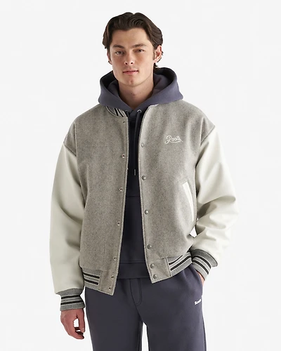 Blouson universitaire rétro Mathews