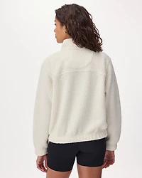 Chandail à glissière en mouton Alta