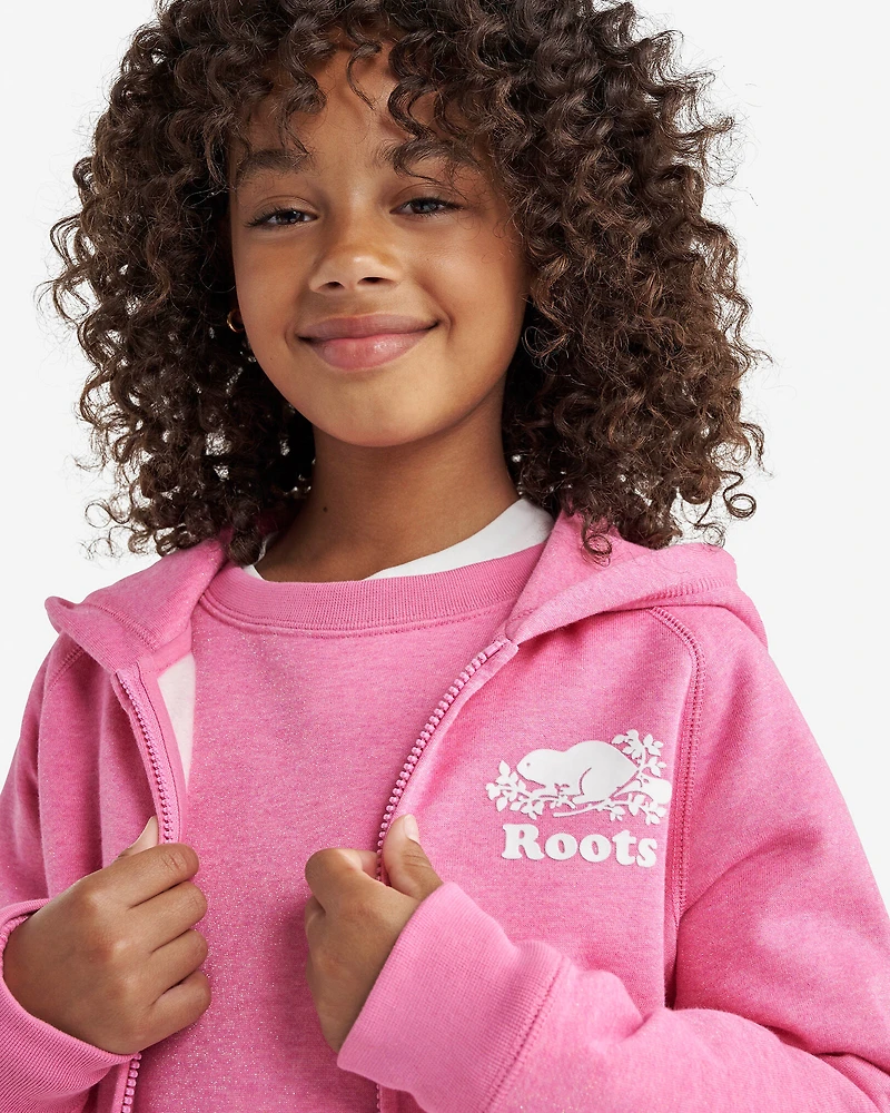 Kids Original Sparkle Full Zip Hoodie
