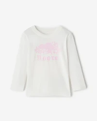 T-shirt original Cooper le castor en coton bio pour tout-petits