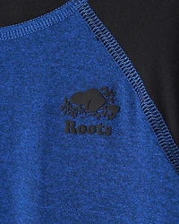 T-shirt contrastant sport pour tout-petits