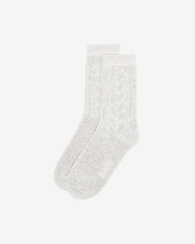 Chaussettes en tricot douillet pour adultes