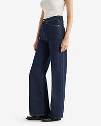 Jean à jambe large et taille haute Levi's pour femme