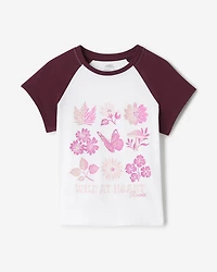 Girls Olivia Floral T-Shirt