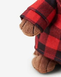Park Plaid Beaver Stuffie