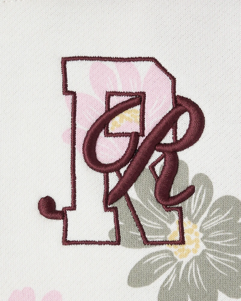 Chandail à capuchon motif floral Roots Academy pour enfants