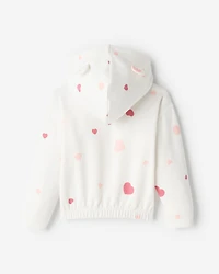 Toddler Cozy Love Bear Zip Hoodie