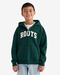Kids Roots Applique Full Zip Hoodie