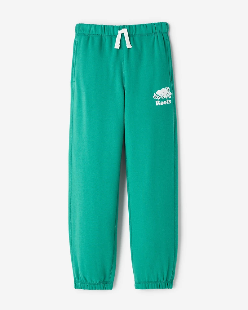 Pantalon original en molleton de coton bio pour enfants