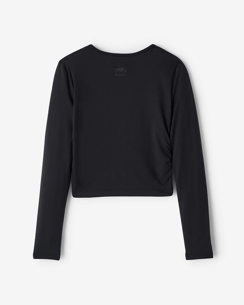 T-shirt ajusté sport pour fille