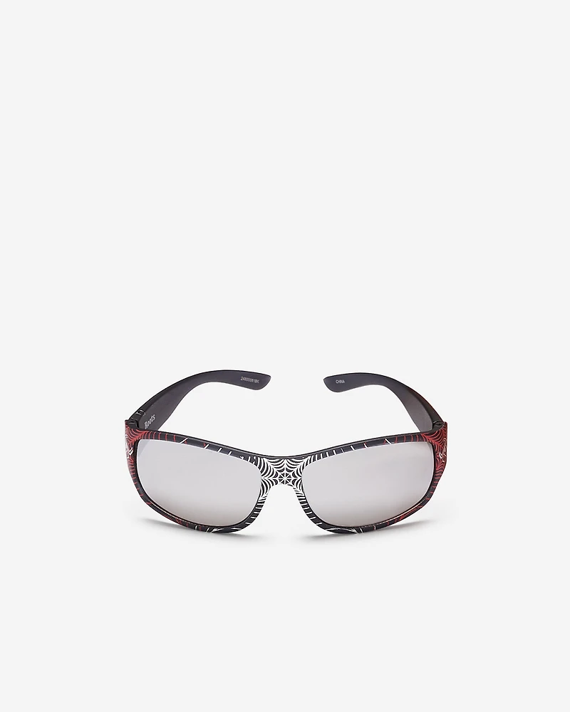 Kids Sport Spider Print Sunglasses