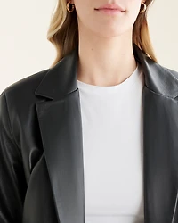 Veste en cuir pour femme