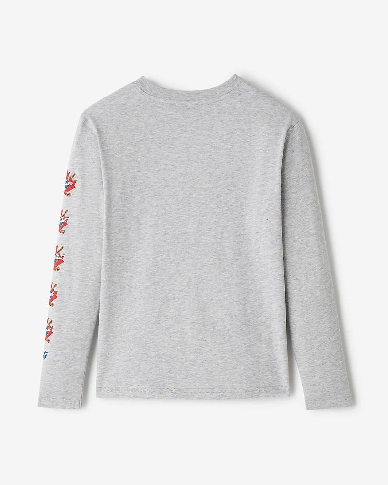 Kids Hockey Long Sleeve T-Shirt