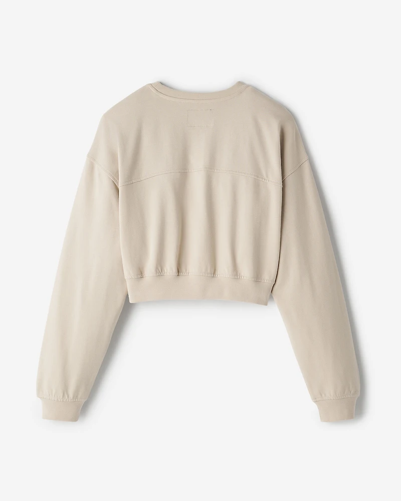 Cloud Jersey Crop Top