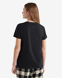 Womens Cooper Plaid T-Shirt