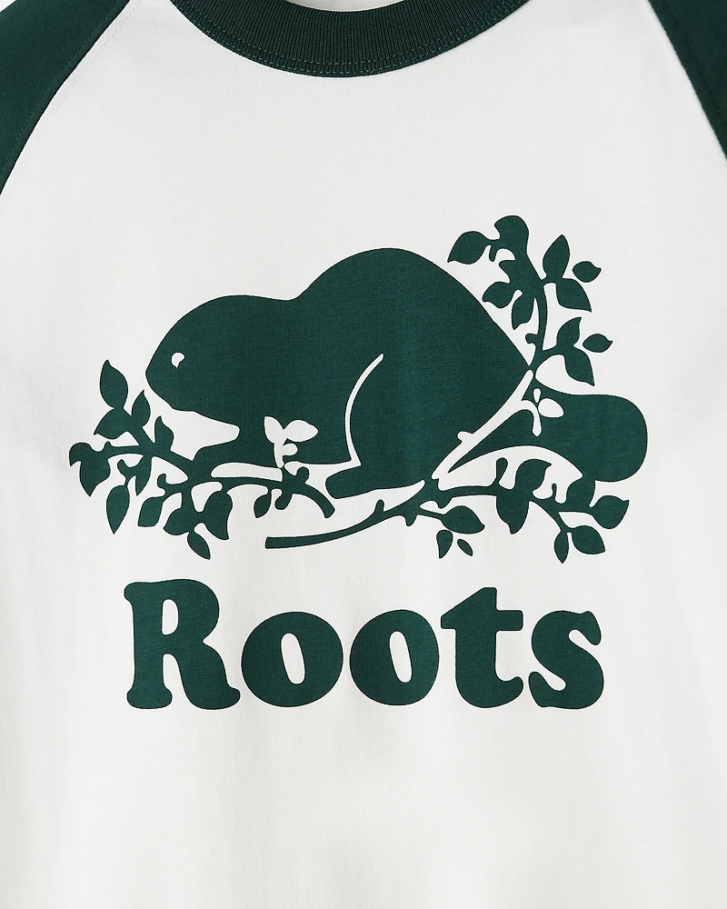 Kids Organic Cooper Baseball T-Shirt