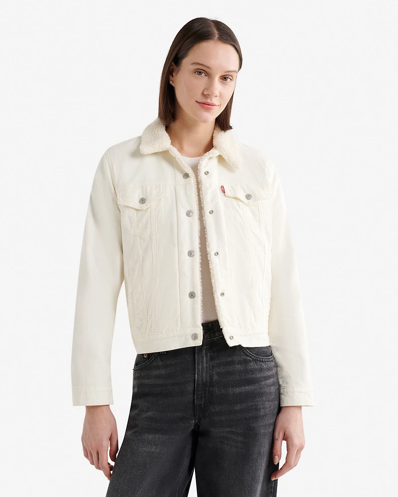 Veste en sherpa originale Levi's pour femme