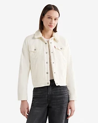 Veste en sherpa originale Levi's pour femme