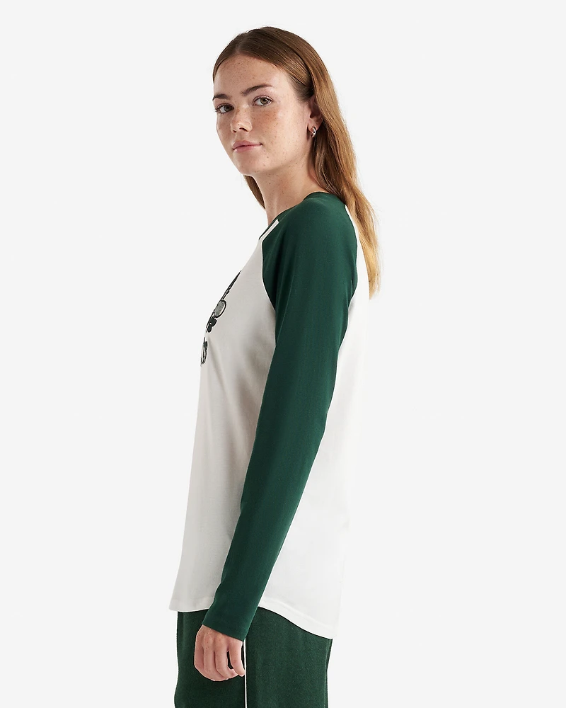 Womens Cooper Plaid Long Sleeve T-Shirt