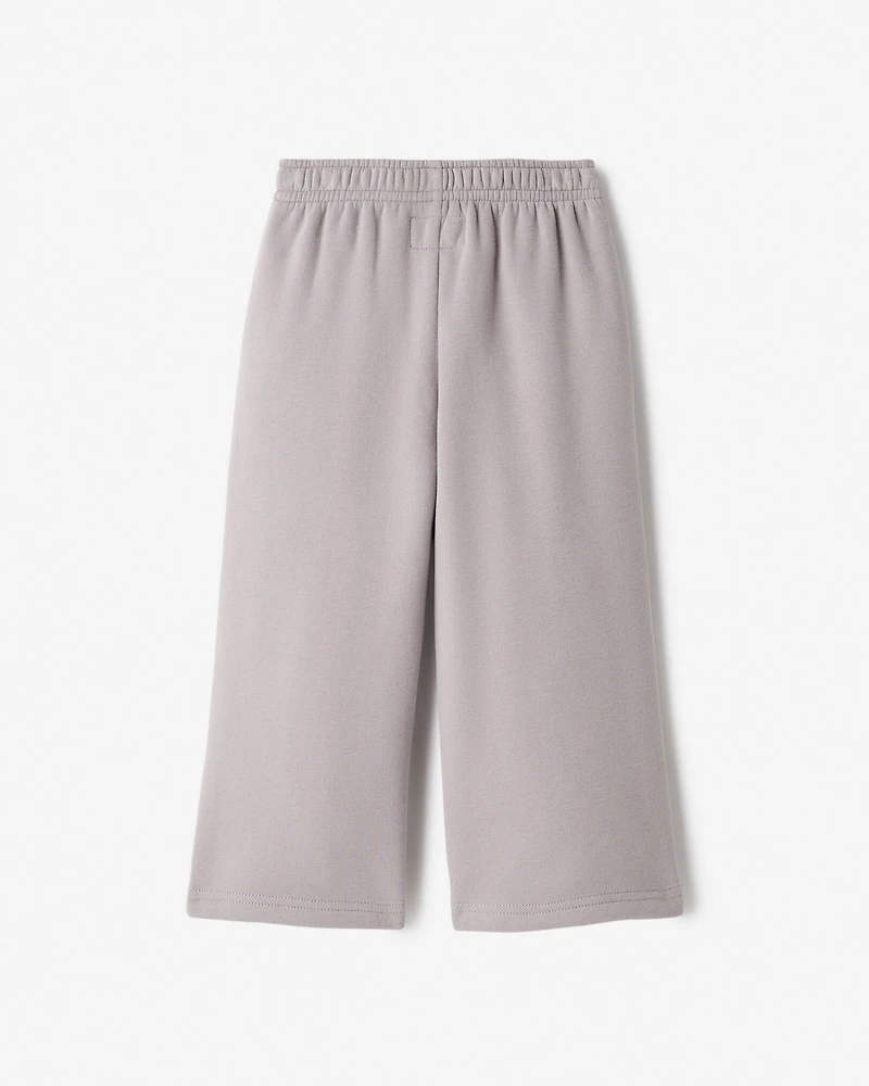 Pantalon ample à jambe droite en molleton Nuage pour tout-petits