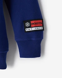 Chandail kangourou à capuchon avec écussons alpins pour tout-petits