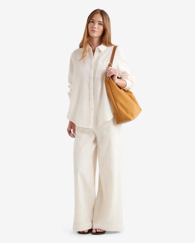 Chemise en gaze de coton Isla