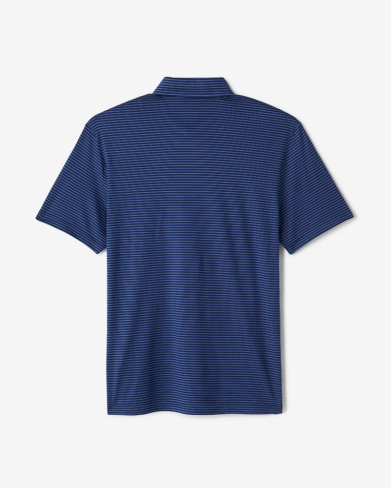 Renew Knit Striped Polo