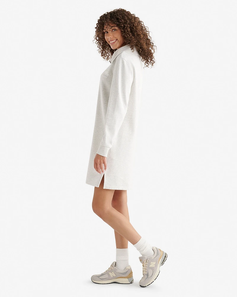 Robe à demi-glissière en coton bio Cooper