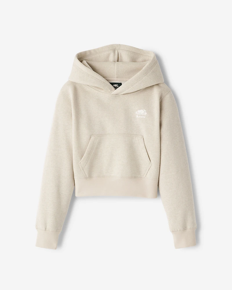 Girls Cooper Sparkle Cropped Hoodie