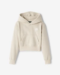 Girls Cooper Sparkle Cropped Hoodie