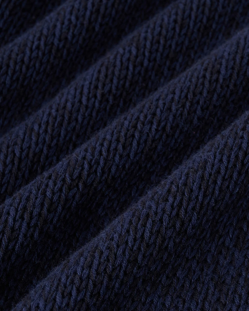 Chandail à col glissière décontracté Robson