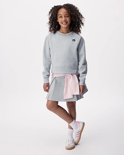 Jupe-short Interlock Recover pour filles
