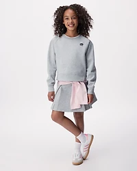 Jupe-short Interlock Recover pour filles
