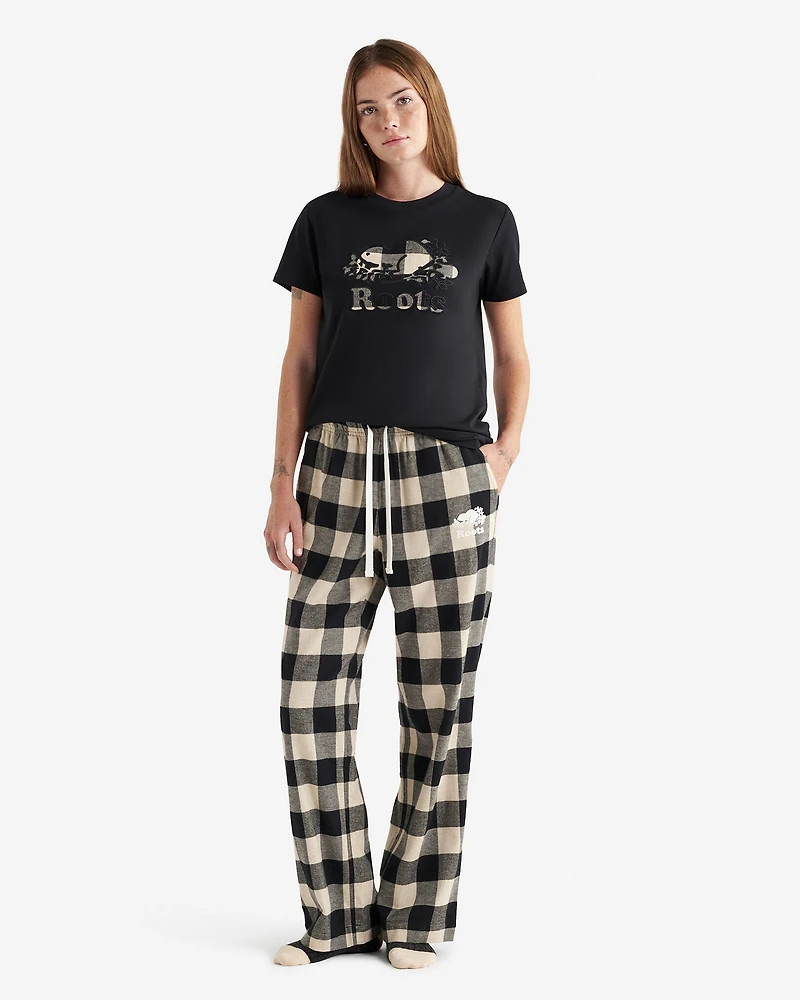Womens Plaid Pajama Pant